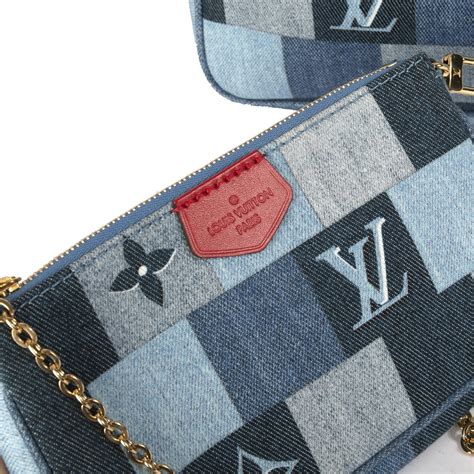 louis vuitton denim pochette|lv denim collection 2022.